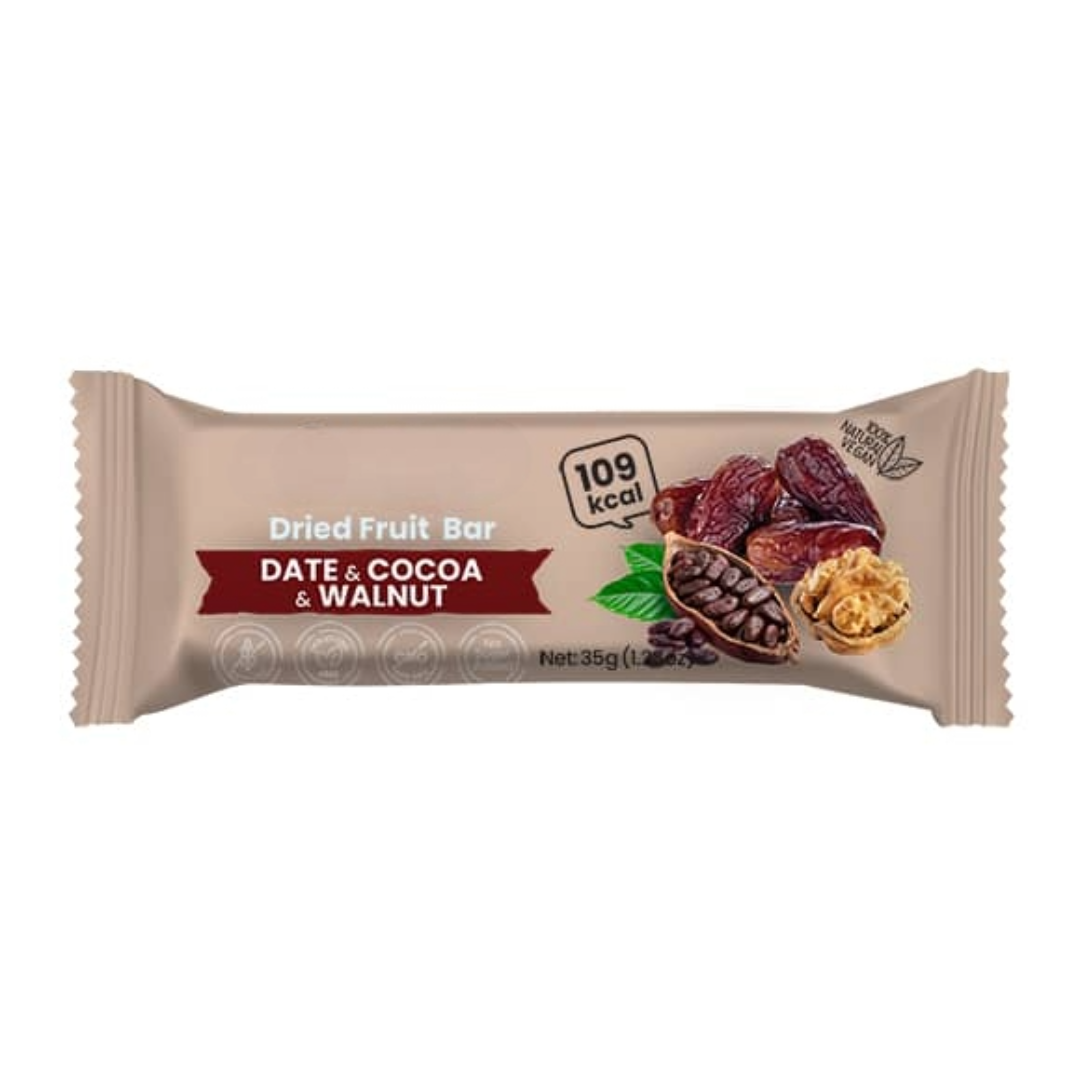 Dried Date, Cocoa, Walnut Fruitbar