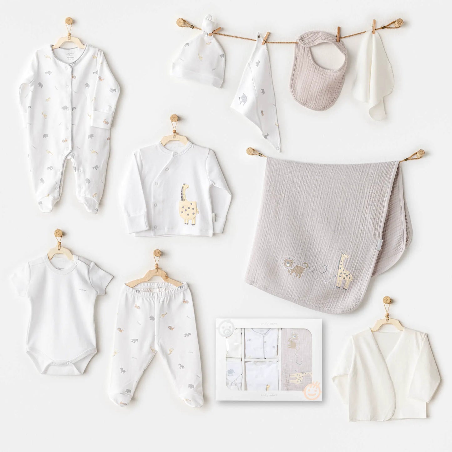 10 Pcs Newborn Set Little King