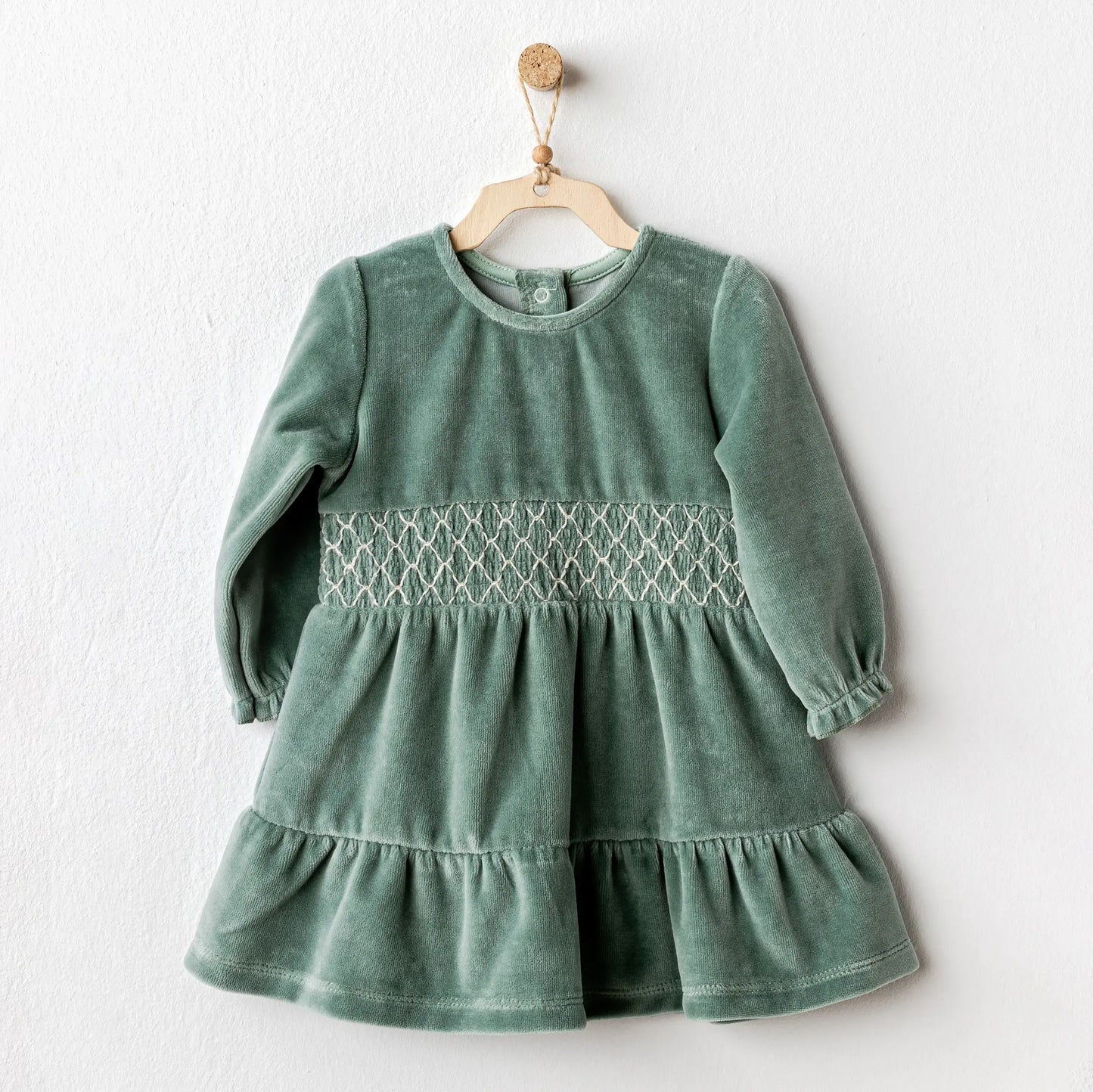 Dress Velvet Cute Bear Friends