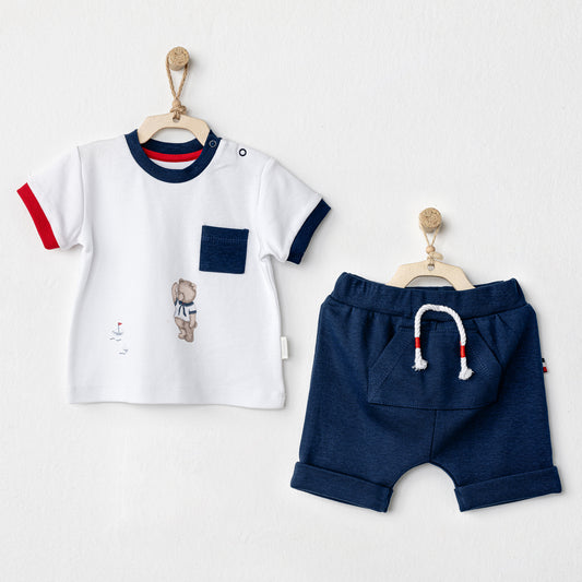 2 Pcs Set Sailor Bear
