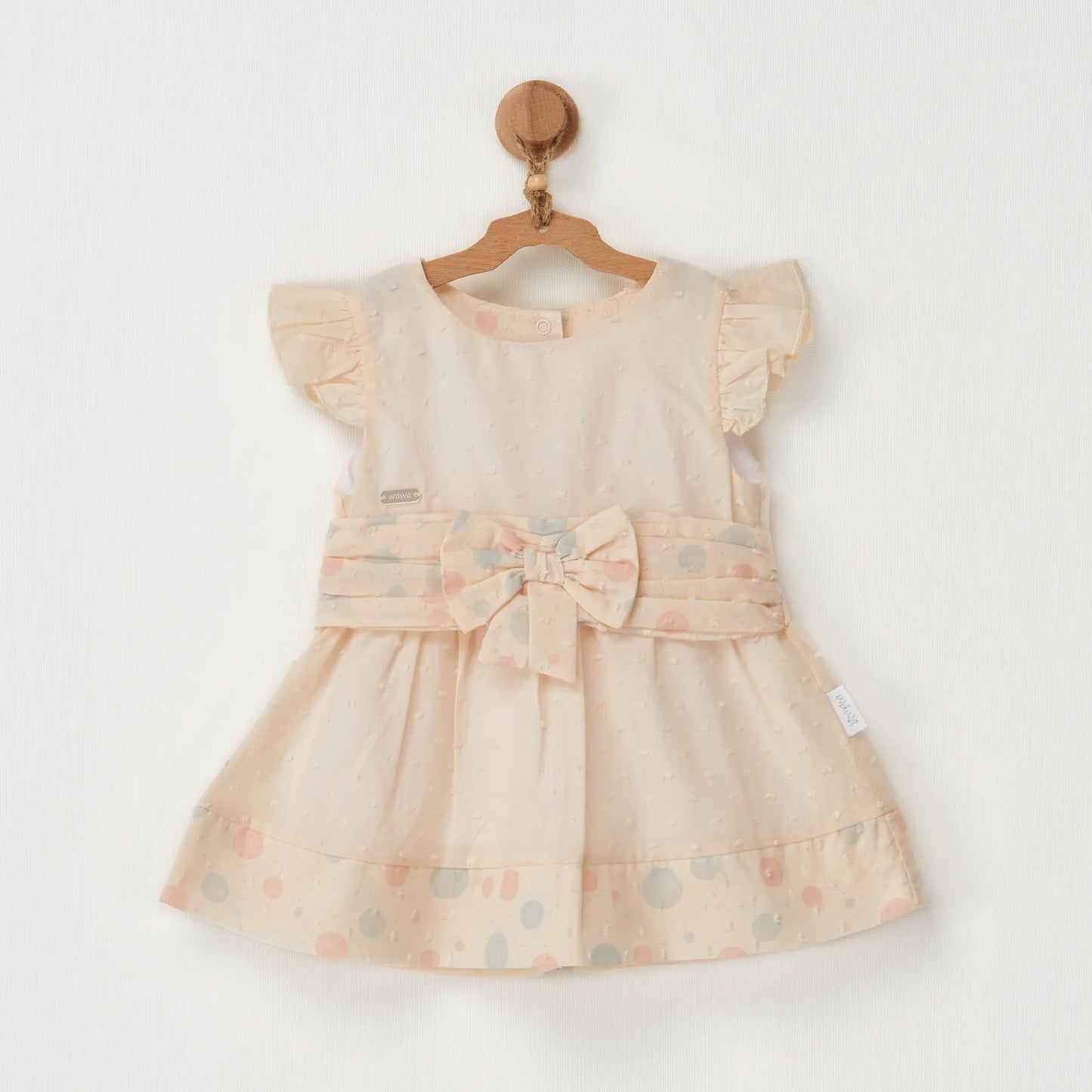 Dress Pompom Vanilla Cream