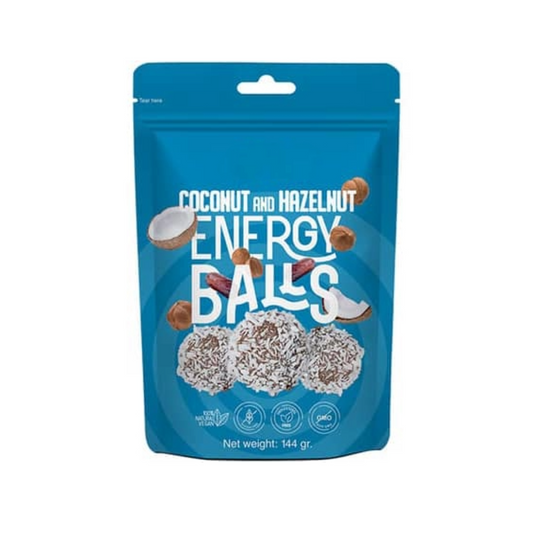 Coconut & Hazelnut Energy Balls