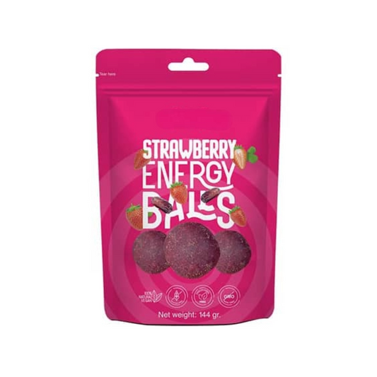 Strawberry Energy Balls